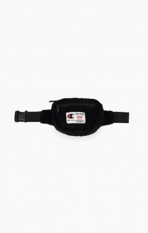 Champion 1919 Logo Belt Bag Tasker Dame Sort | 0491-FGPZI