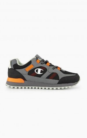 Champion C Logo Trekking Recycled Mesh Trainers Sportssko Herre Grøn | 9461-BXPAY