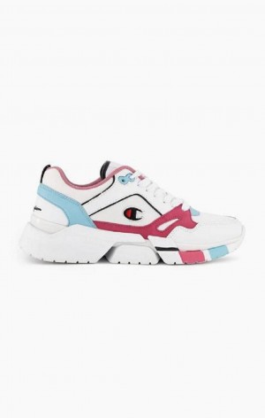 Champion Lander Mesh Trainers Sportssko Dame Hvide | 3956-GIKYA