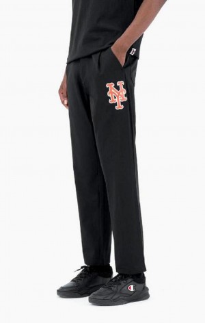 Champion New York MLB Lige Trousers Joggingbukser Herre Sort | 2694-AFHKX