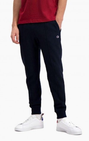 Champion Reverse Weave Cuffed Joggers Joggingbukser Herre Mørketurkis | 9124-IRJZP