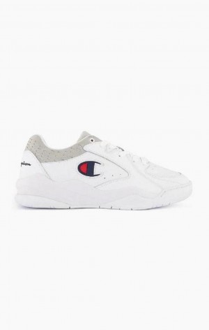 Champion Zone Low Trainers Sportssko Herre Hvide | 6027-BMZVO