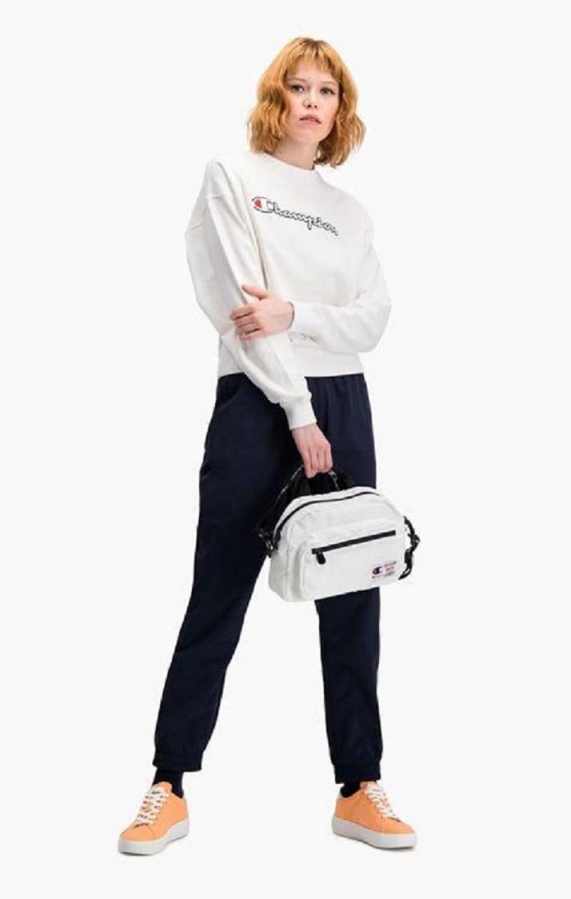 Champion 1919 Messenger Bag Tasker Dame Hvide | 3517-UNSBO