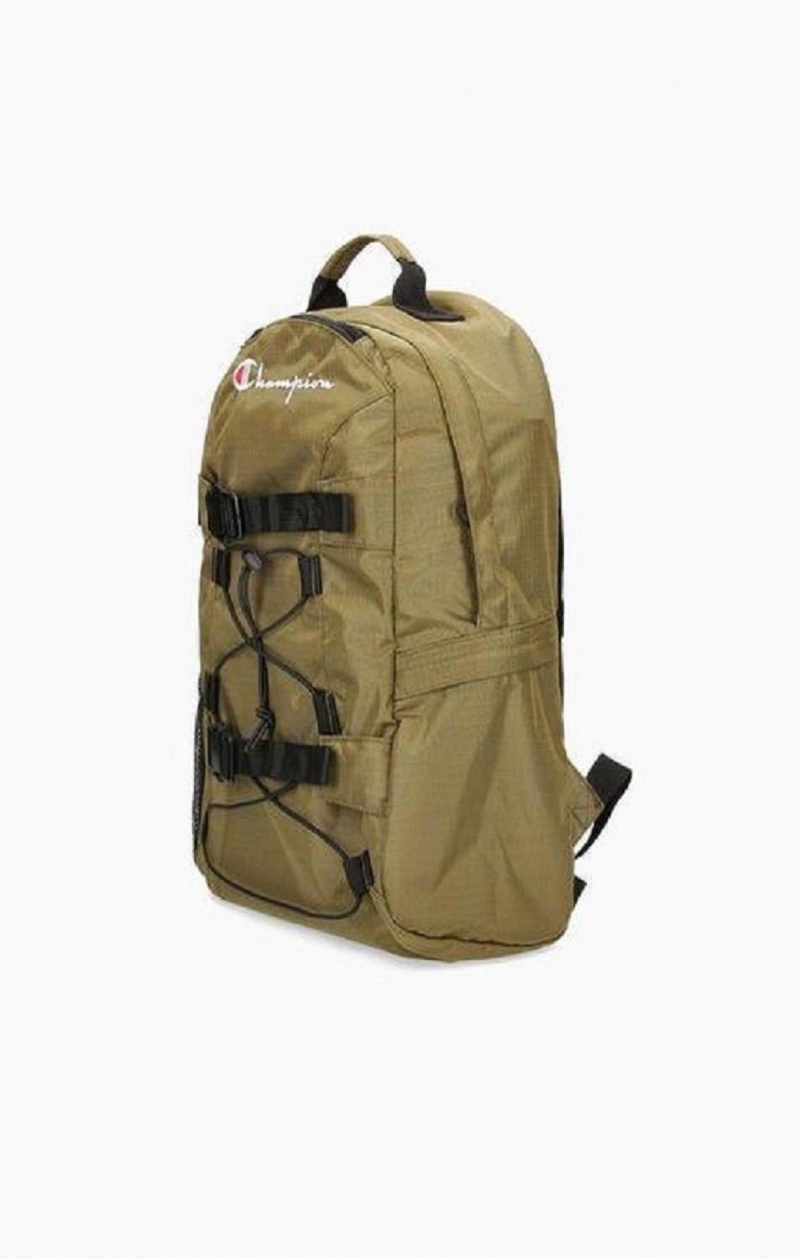 Champion Blonder-Up Přezkou Front Backpack Tasker Herre Olivengrøn Grøn | 5169-HLBUI