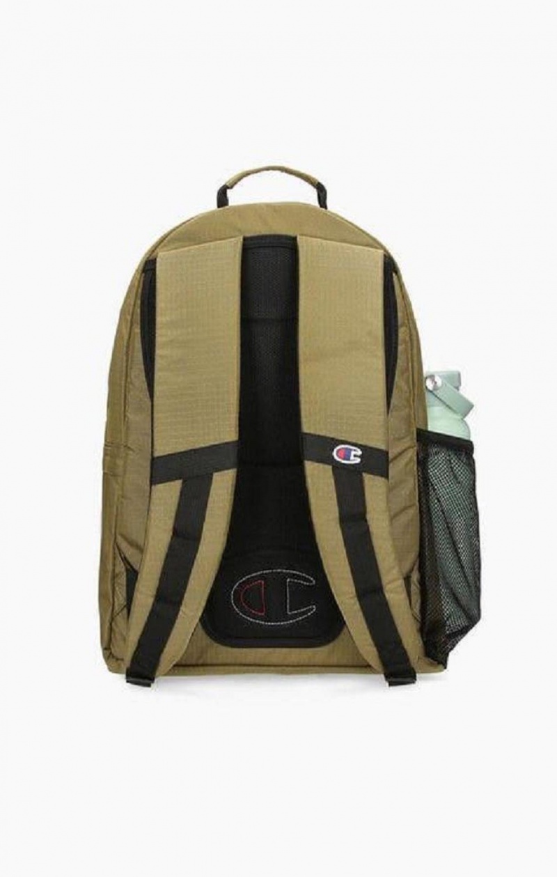 Champion Blonder-Up Přezkou Front Backpack Tasker Dame Olivengrøn Grøn | 0927-OHXTC