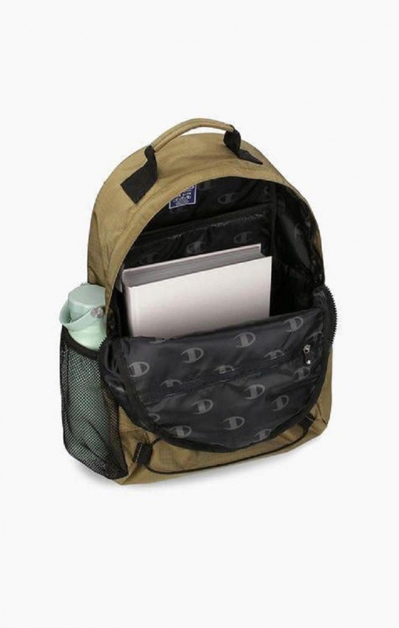 Champion Blonder-Up Přezkou Front Backpack Tasker Dame Olivengrøn Grøn | 0927-OHXTC