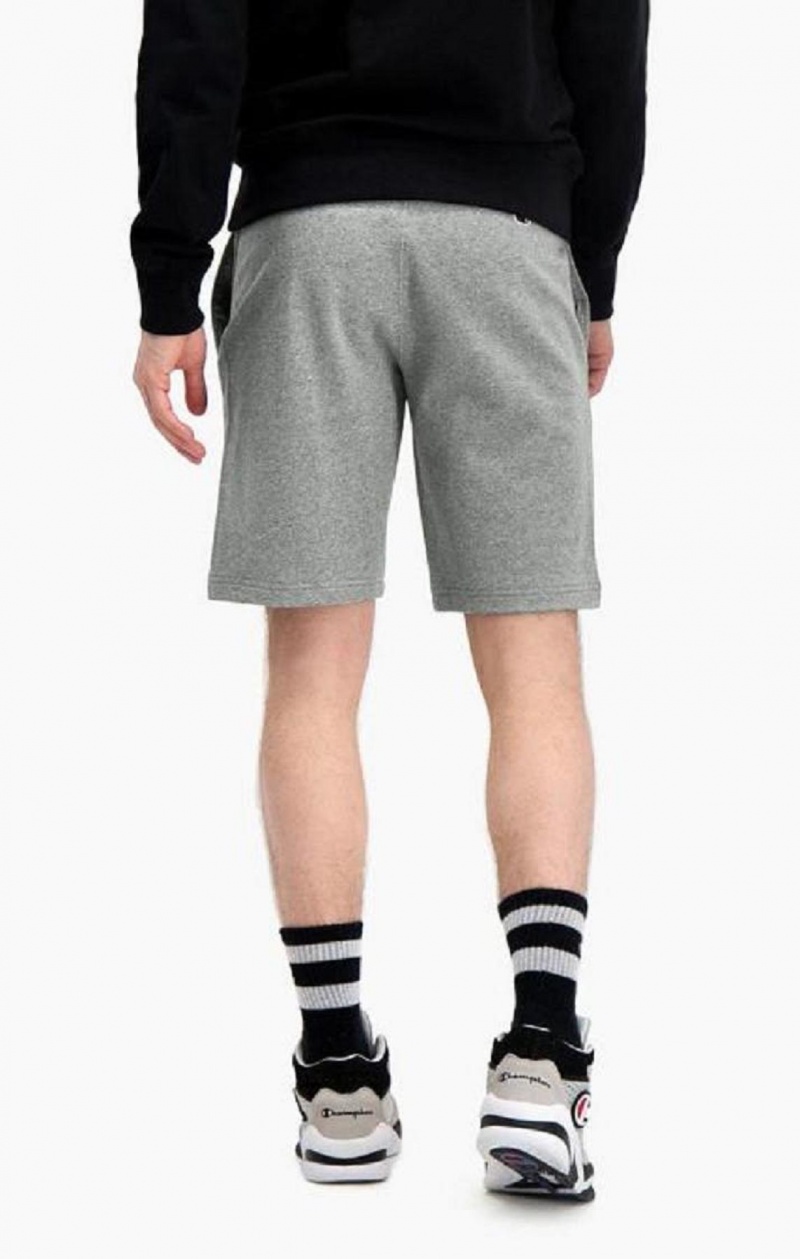 Champion C Logo Bomulds Terry Bermuda Shorts Shorts Herre Mørkegrå | 4357-OIEFB