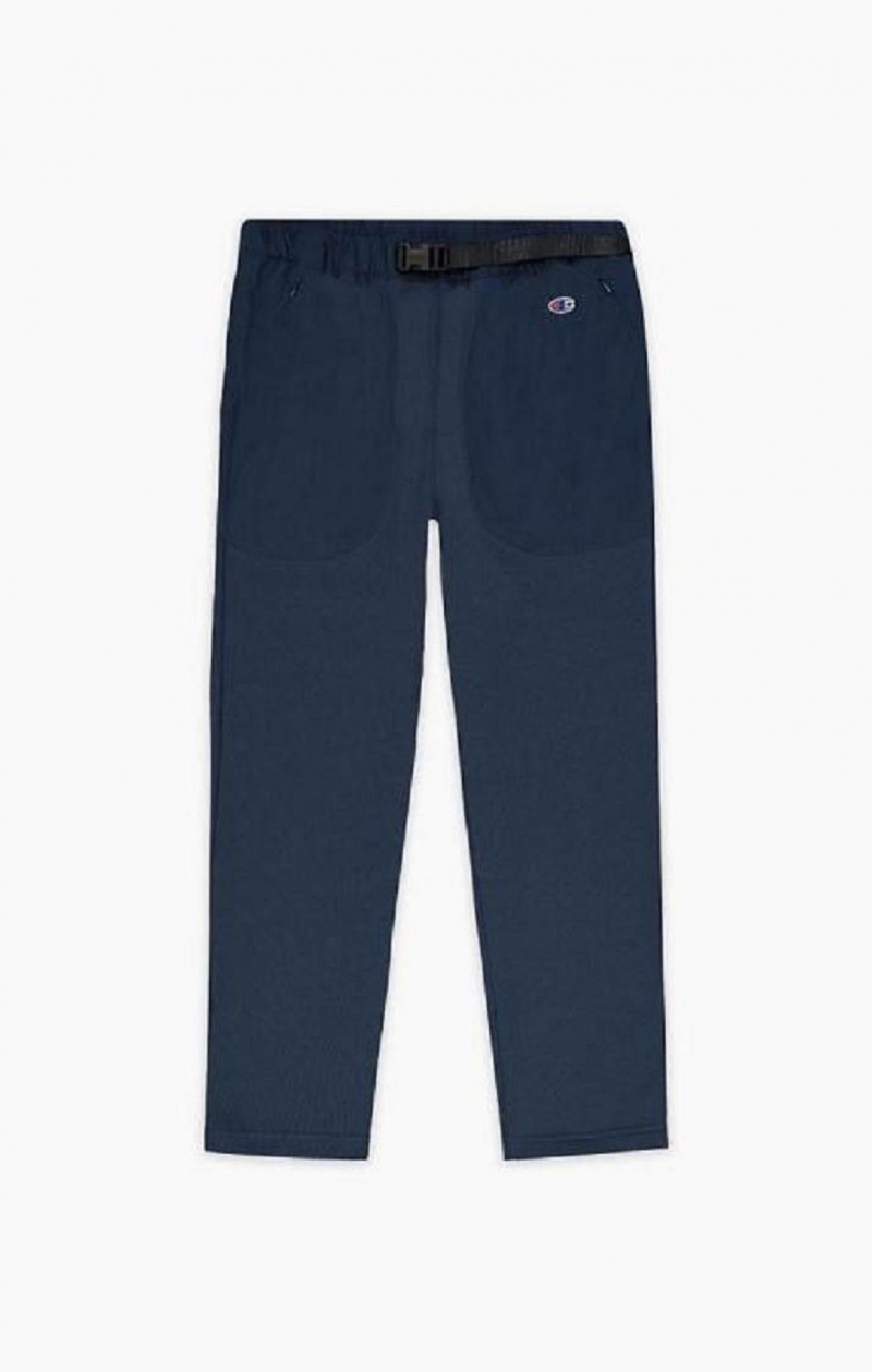 Champion C Logo Lige-Leg Pants Joggingbukser Herre Mørkeblå | 3598-IJQLD