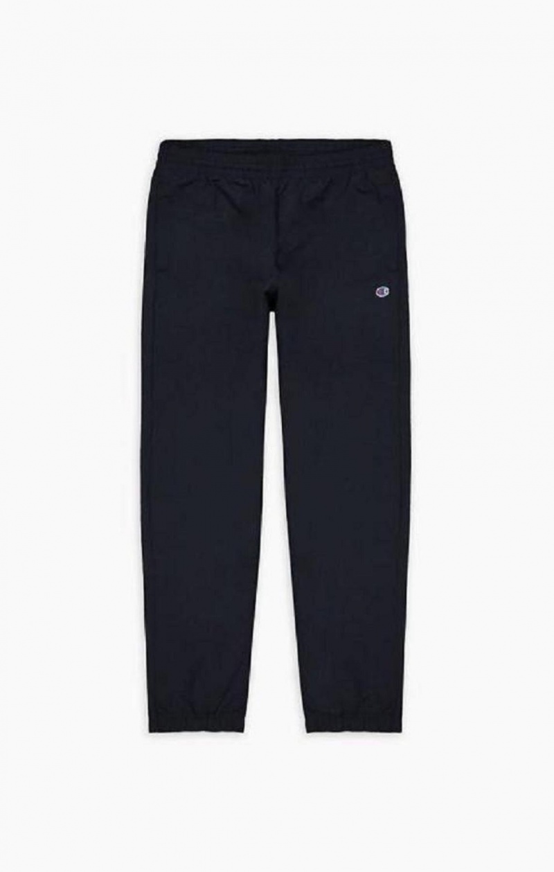 Champion C Logo Patch Cuffed Track Pants Joggingbukser Herre Mørkeblå | 8674-OYAEL