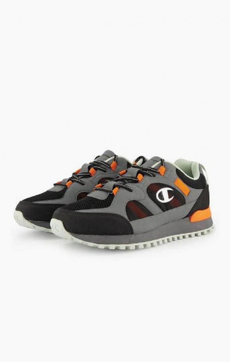 Champion C Logo Trekking Recycled Mesh Trainers Sportssko Herre Grøn | 9461-BXPAY