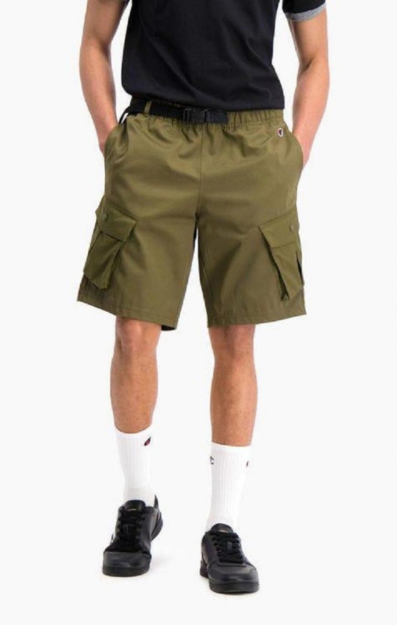 Champion Cargo Pocket Shorts Shorts Herre Grøn | 0971-UDQME