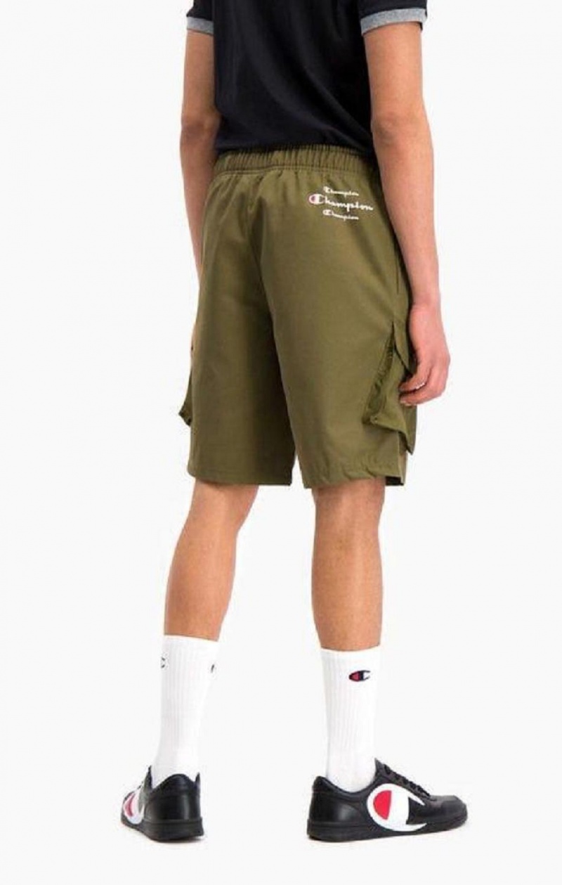 Champion Cargo Pocket Shorts Shorts Herre Grøn | 0971-UDQME