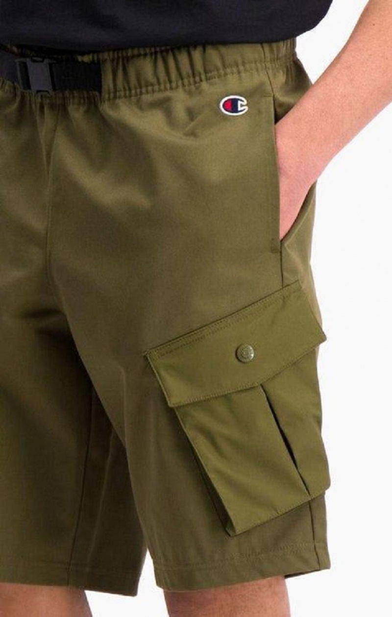 Champion Cargo Pocket Shorts Shorts Herre Grøn | 0971-UDQME