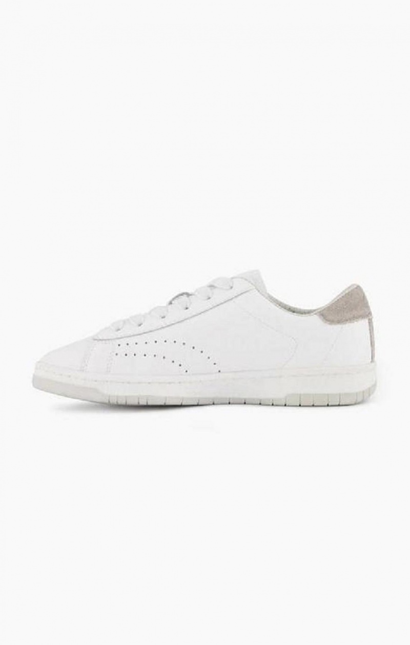 Champion Club Court Colour Back Tab Trainers Sportssko Dame Hvide | 7309-KTUHG