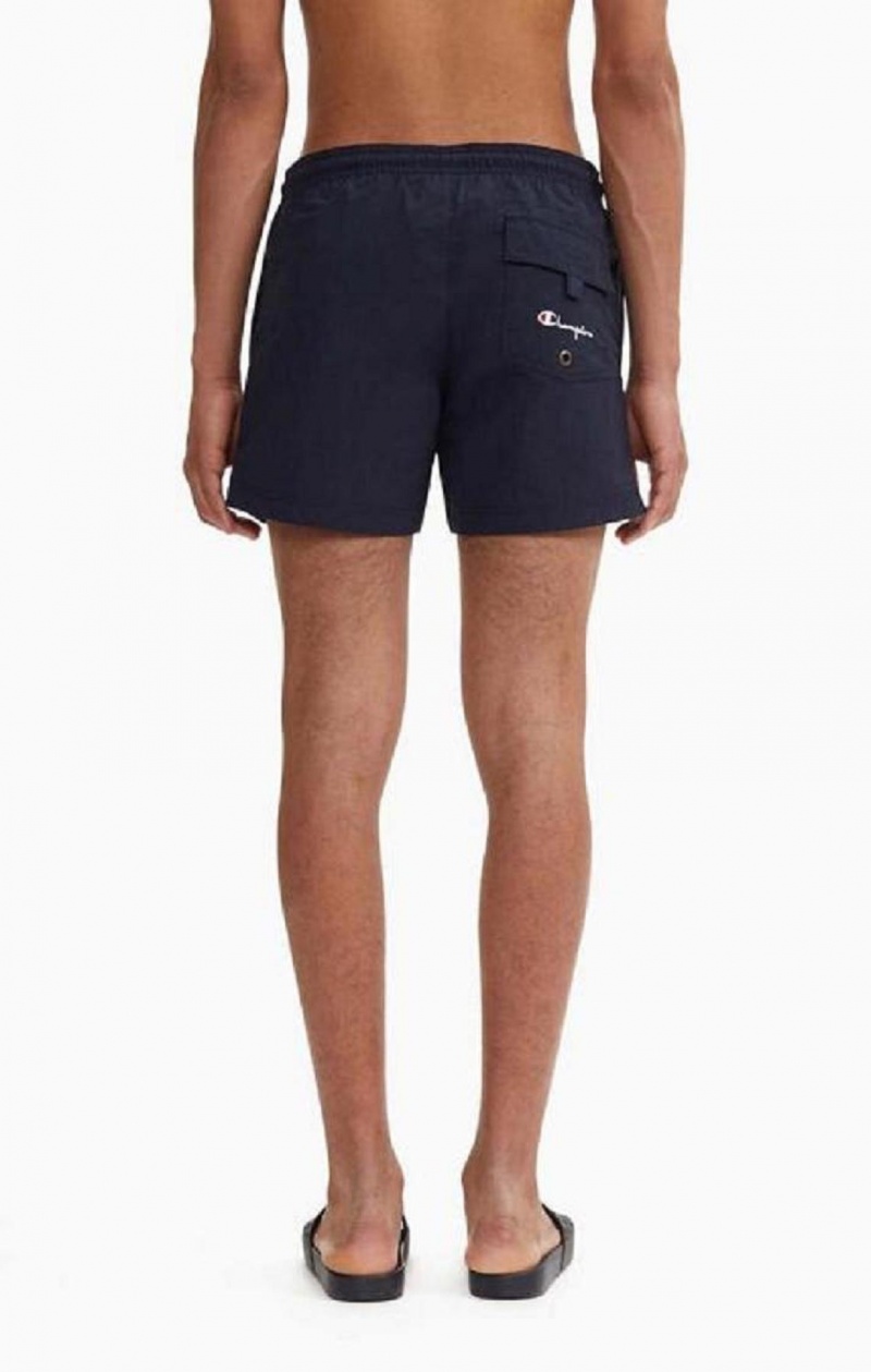 Champion Contrast Seam Detail Swim Shorts Badetøj Herre Mørkeblå | 1853-YJBTK