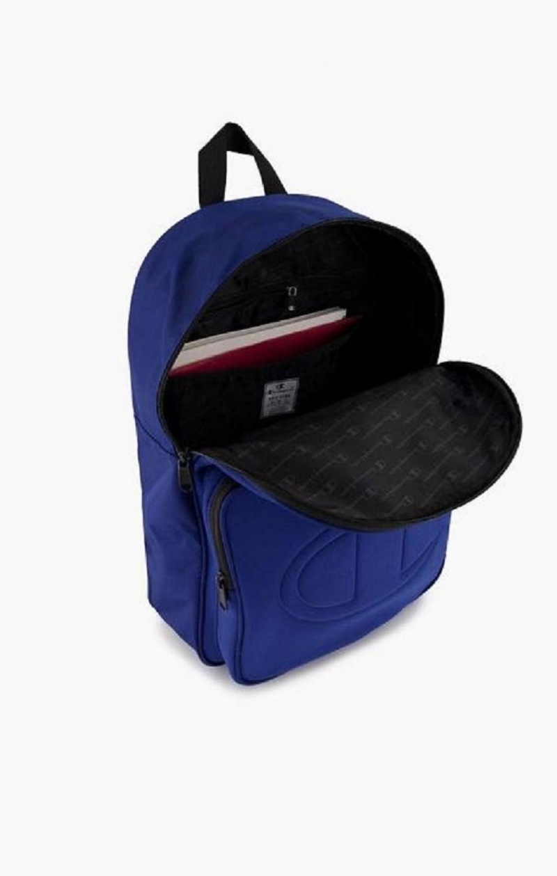 Champion Debossed C Logo Neoprene Backpack Tasker Dame Blå | 1397-NSLWA