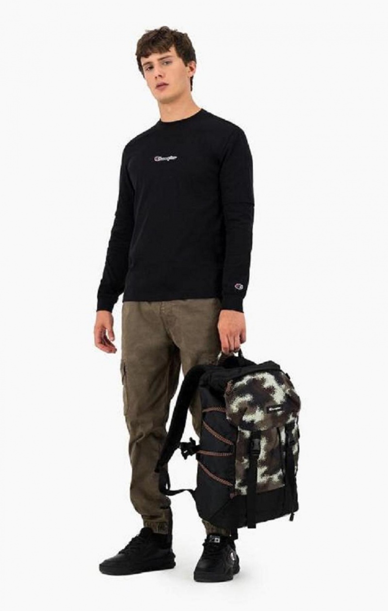 Champion Digital Camo Print Explorer Backpack Tasker Herre Grøn | 3219-UJXCW