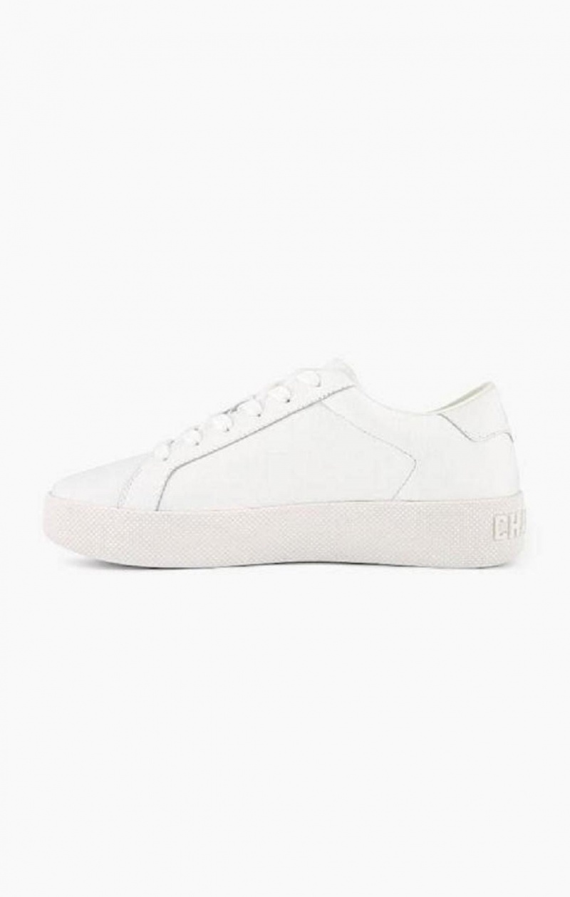 Champion ERA Læder Trainers Sportssko Dame Hvide | 2457-GBLJF