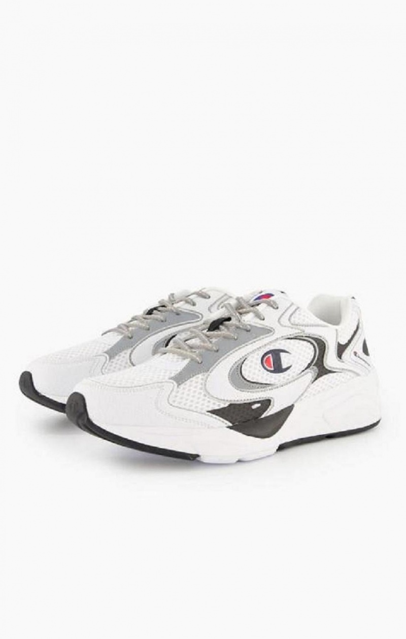 Champion Embroidered C Logo Trainers Sportssko Herre Hvide | 2769-HBMCQ