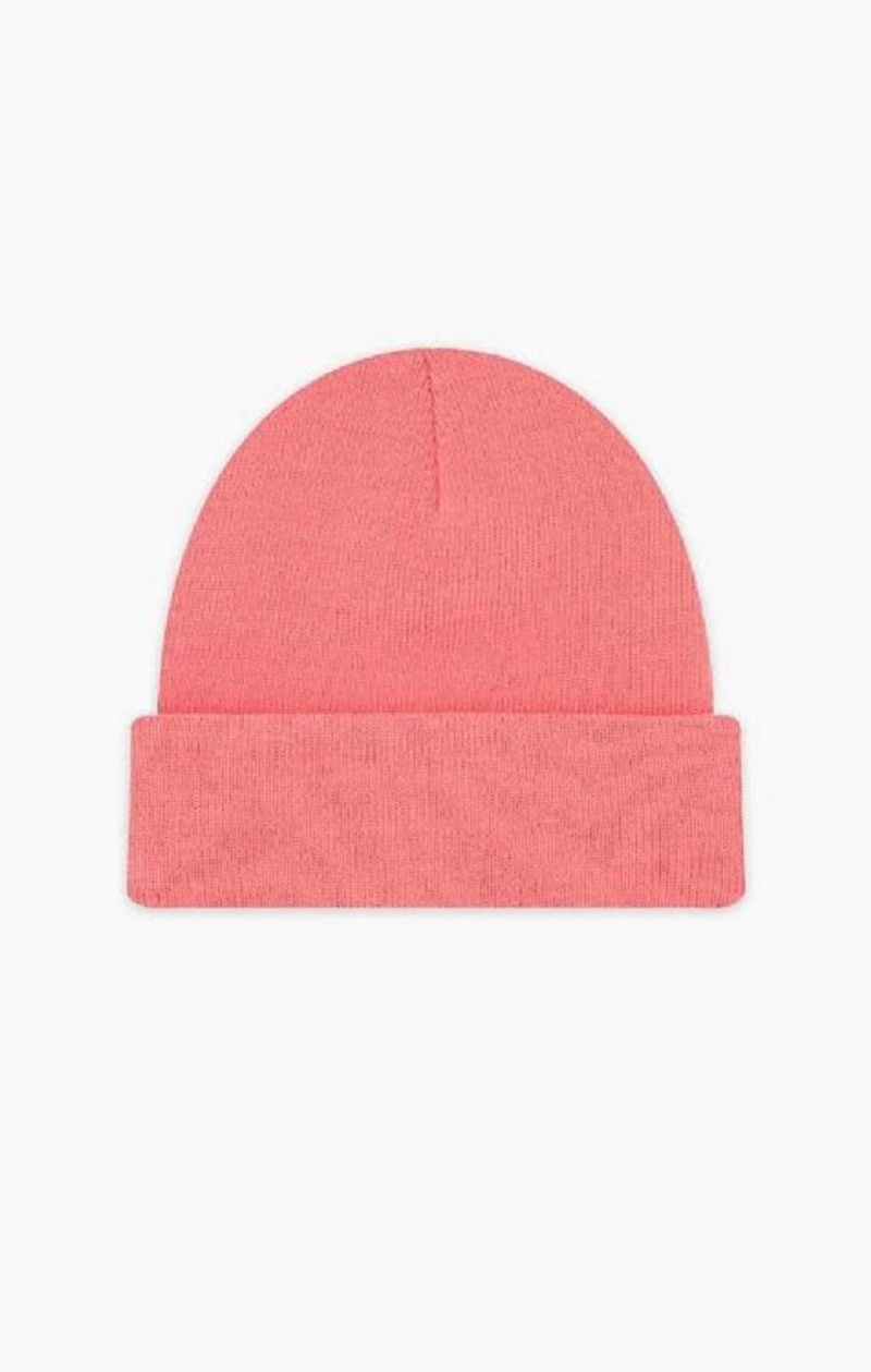 Champion Embroidered Script Logo Beanie Hat Hatte Dame Lyserød | 9703-IUSFY