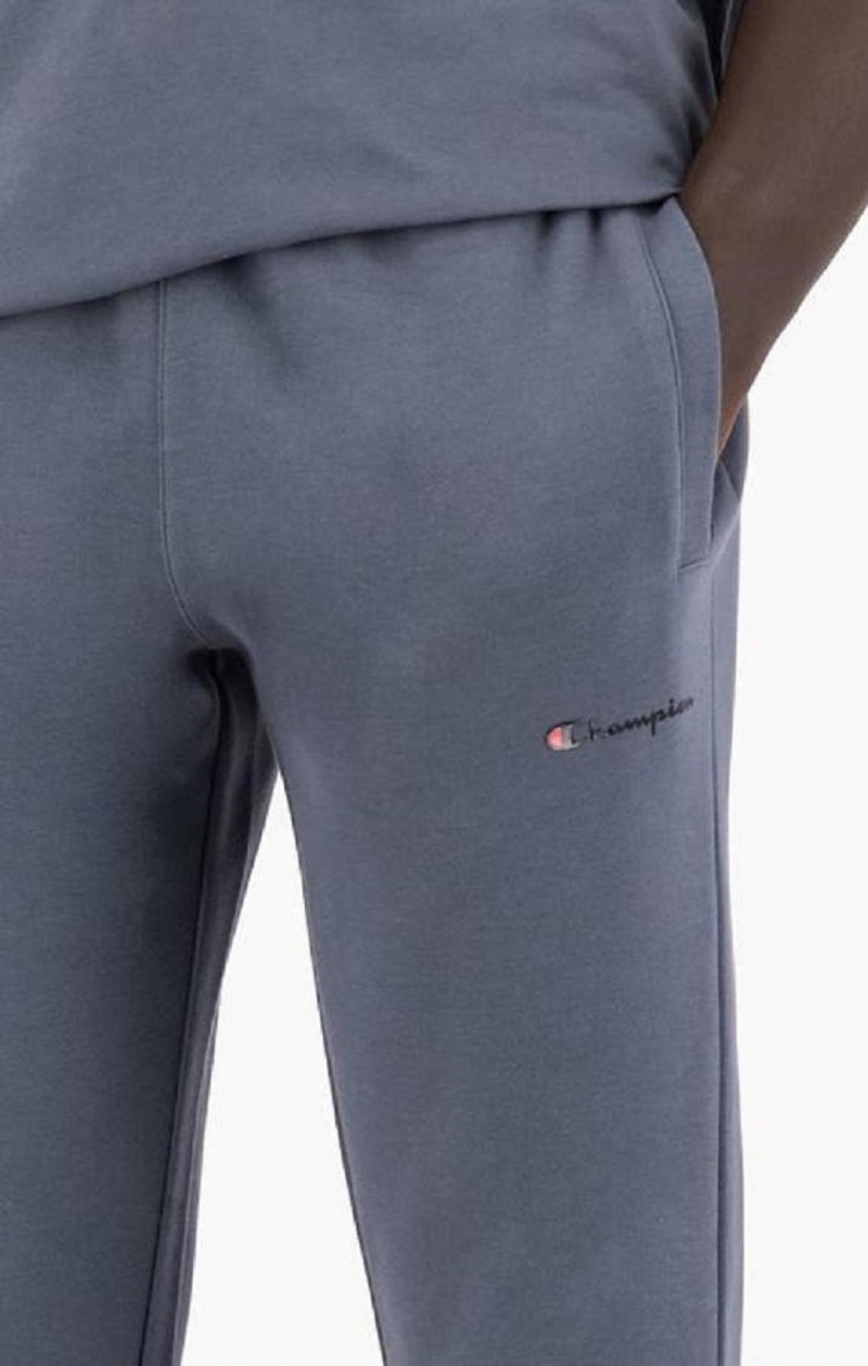 Champion Grafisk Logo Print Polstret Insert Track Pants Joggingbukser Herre Mørkegrå | 1096-EWOGJ