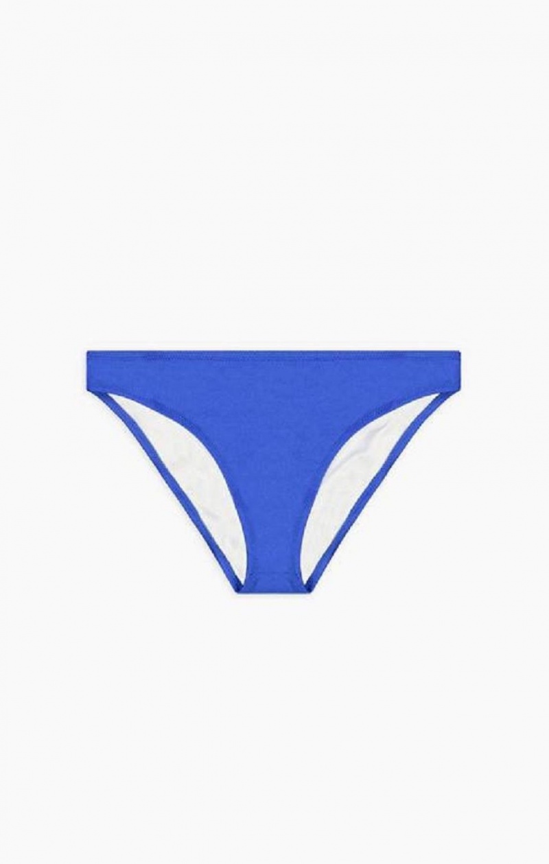 Champion High Leg Bikini Bottoms Badetøj Dame Blå | 4901-FNUET