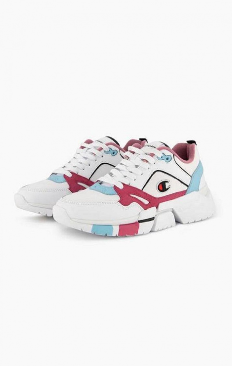 Champion Lander Mesh Trainers Sportssko Dame Hvide | 3956-GIKYA