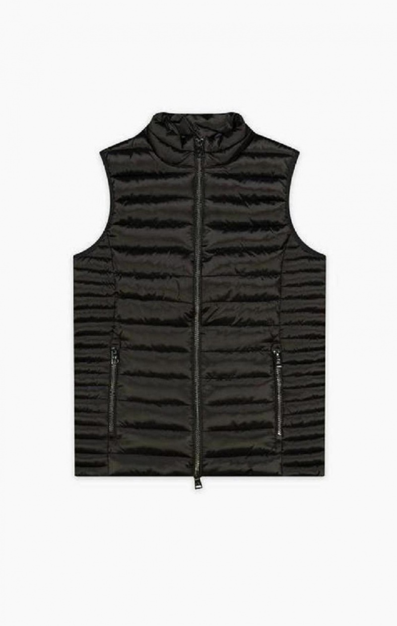 Champion Lette Polstret Gilet Jakker Dame Sort | 9812-FUJHR