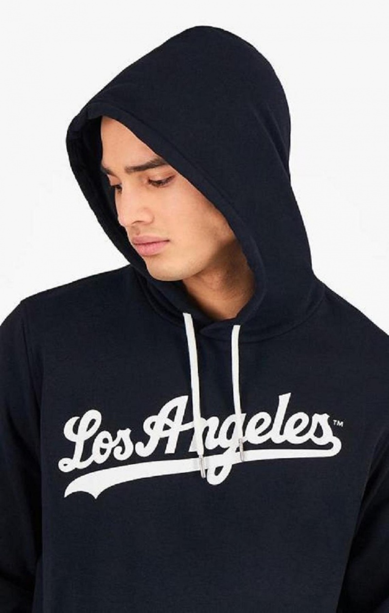 Champion Los Angeles MLB Hoodie Hættetrøje Herre Sort | 5801-BUJSX