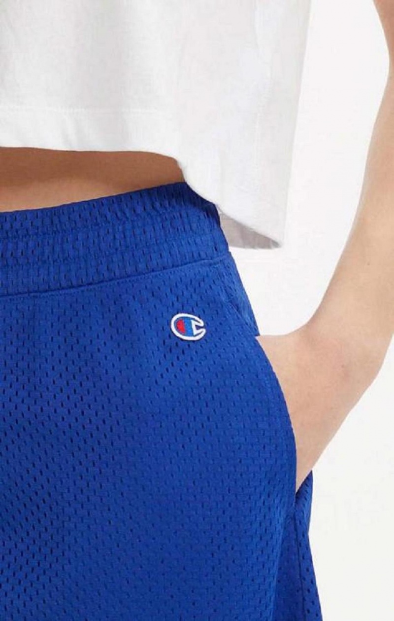 Champion Mesh Tennis Mini Skirt Nederdel Dame Blå | 1740-KIFWG