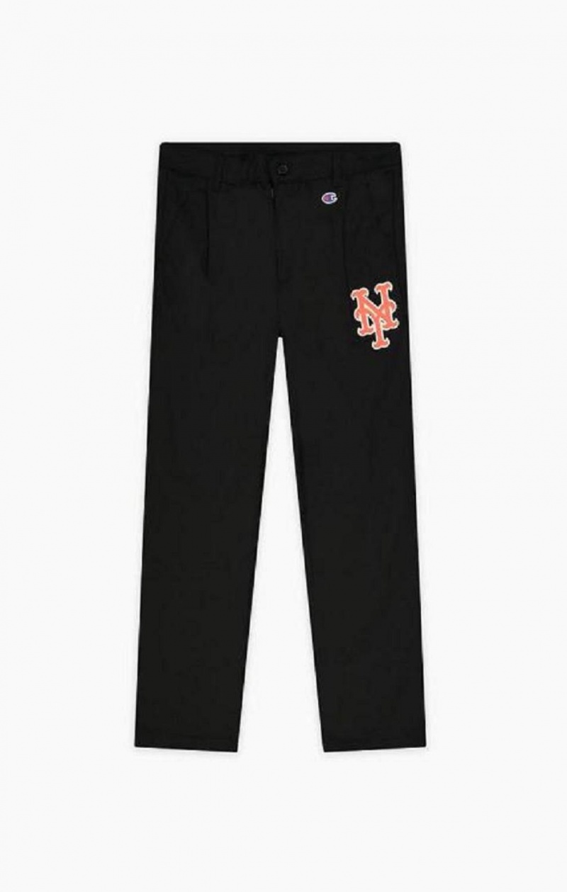 Champion New York MLB Lige Trousers Joggingbukser Herre Sort | 2694-AFHKX