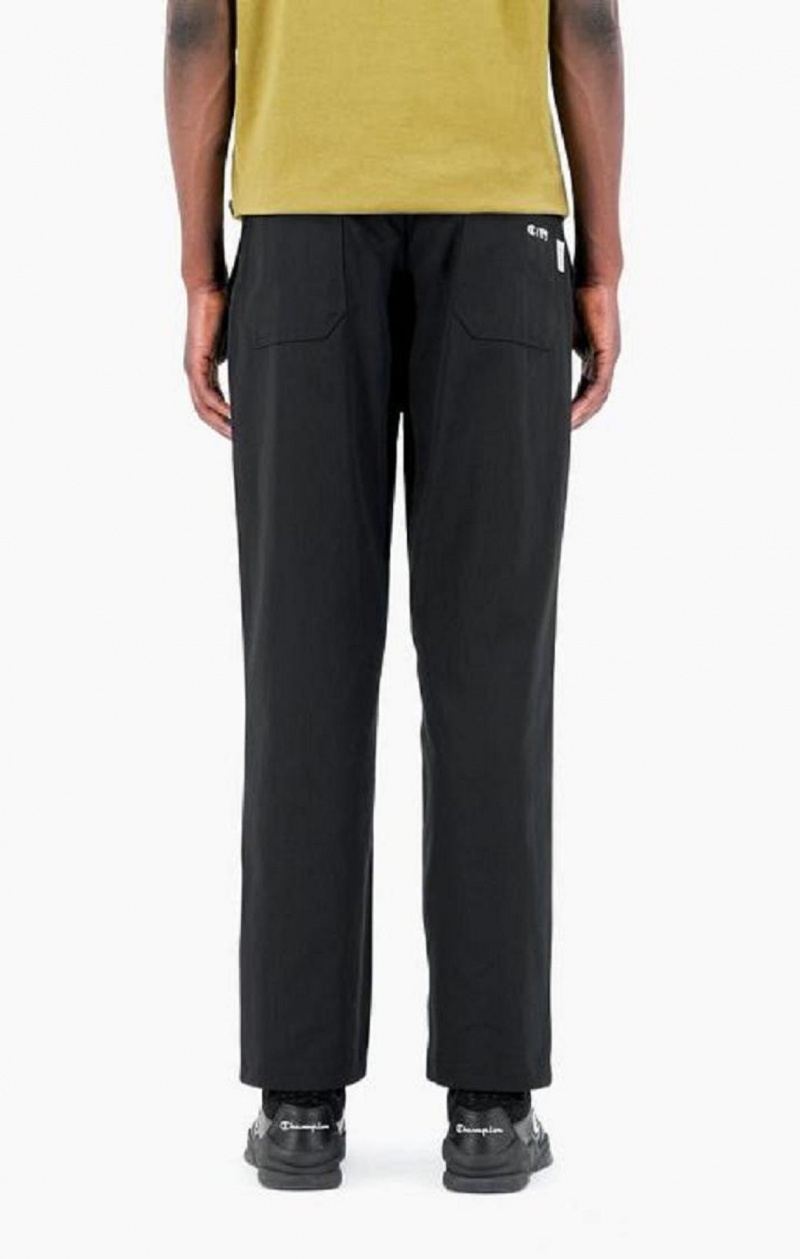 Champion Pittsburgh MLB Lige Hem Woven Trousers Joggingbukser Herre Sort | 0294-YRJSI