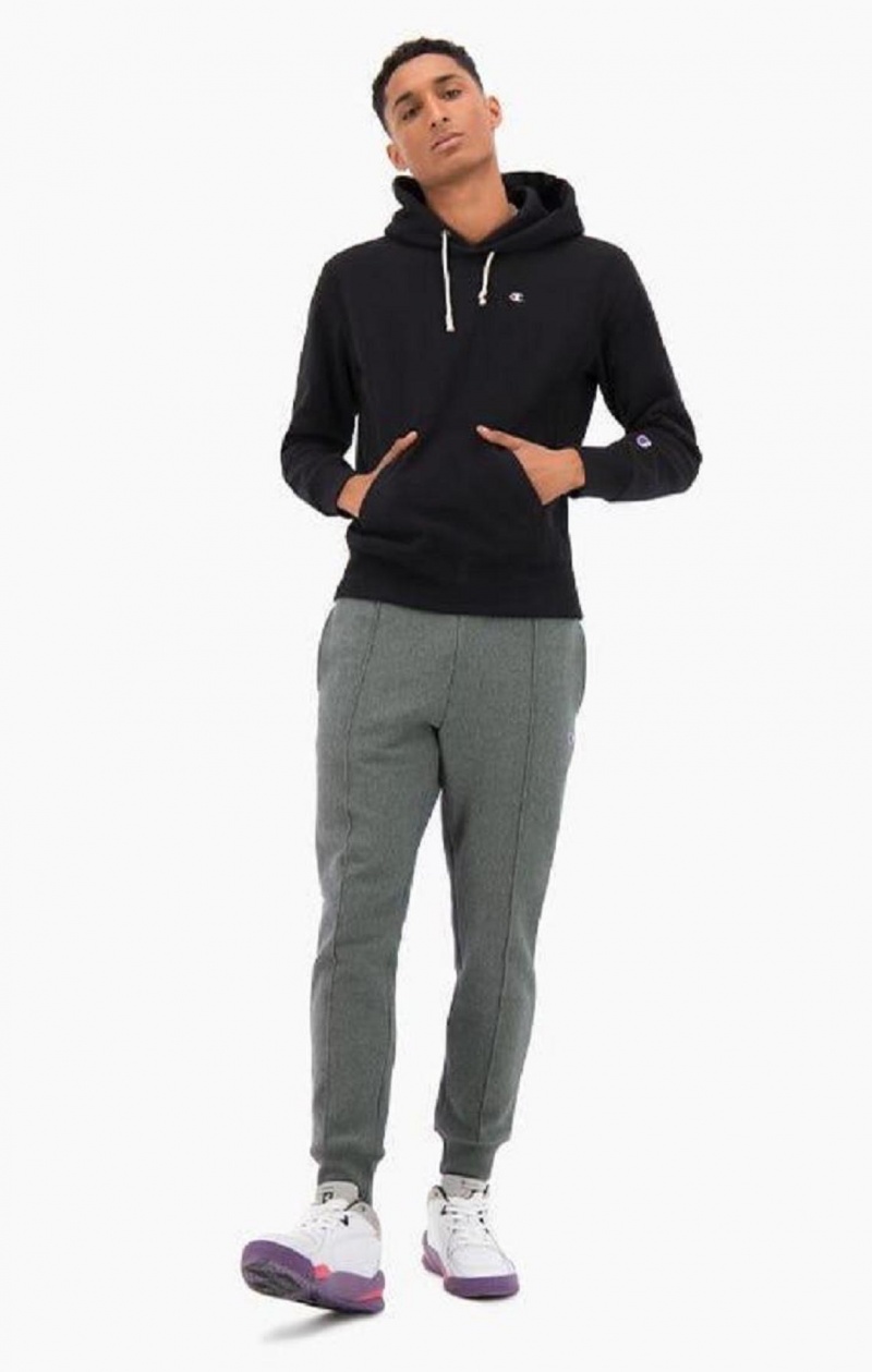 Champion Reverse Weave Cuffed Joggers Joggingbukser Herre Mørkegrå | 4795-CYZXR