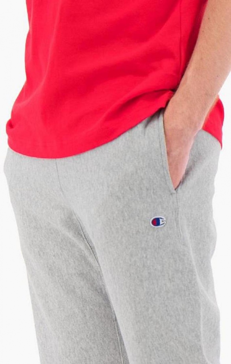 Champion Reverse Weave Joggers Joggingbukser Herre Sort | 1527-LUIXK