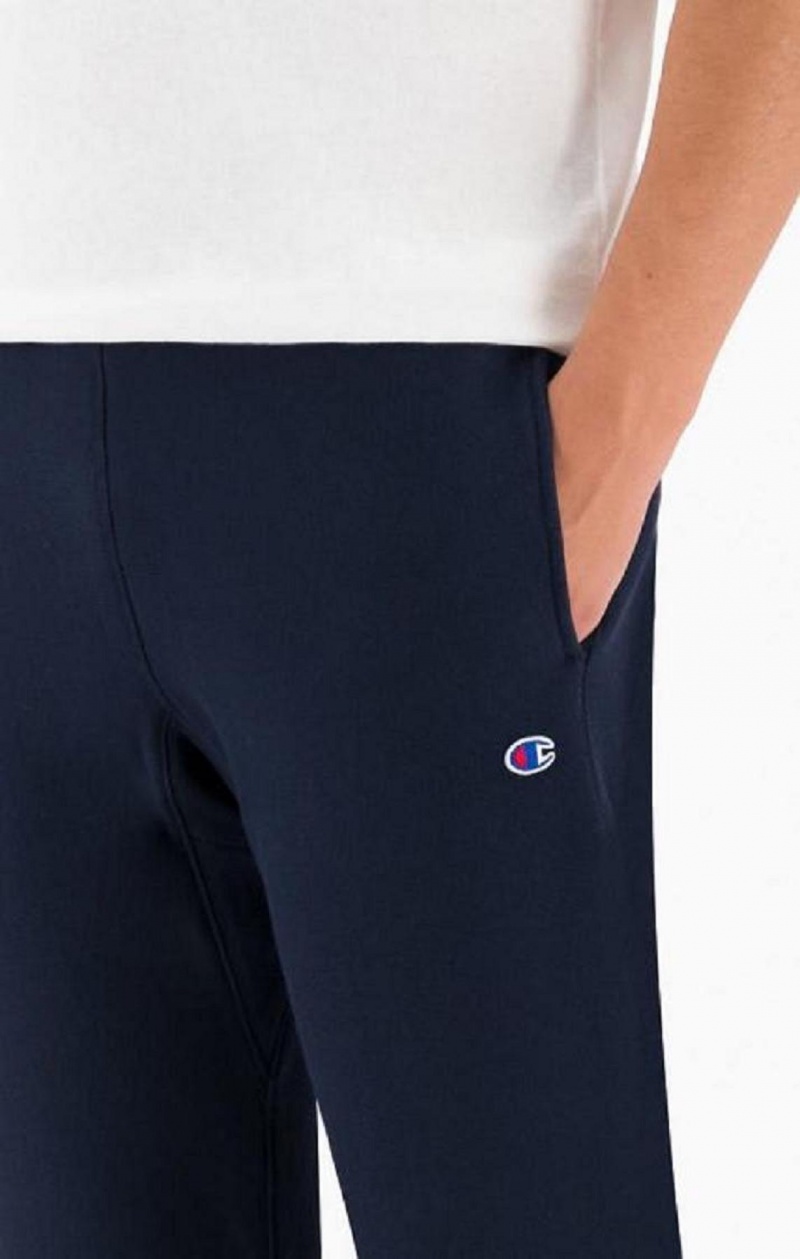 Champion Reverse Weave Joggers Joggingbukser Herre Mørkeblå | 0568-MWAGU