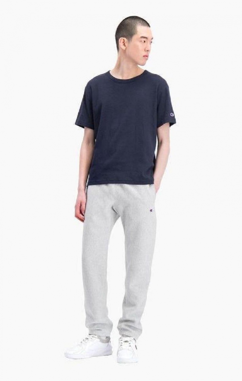 Champion Reverse Weave Joggers Joggingbukser Herre Lysegrå | 6473-BOLJD