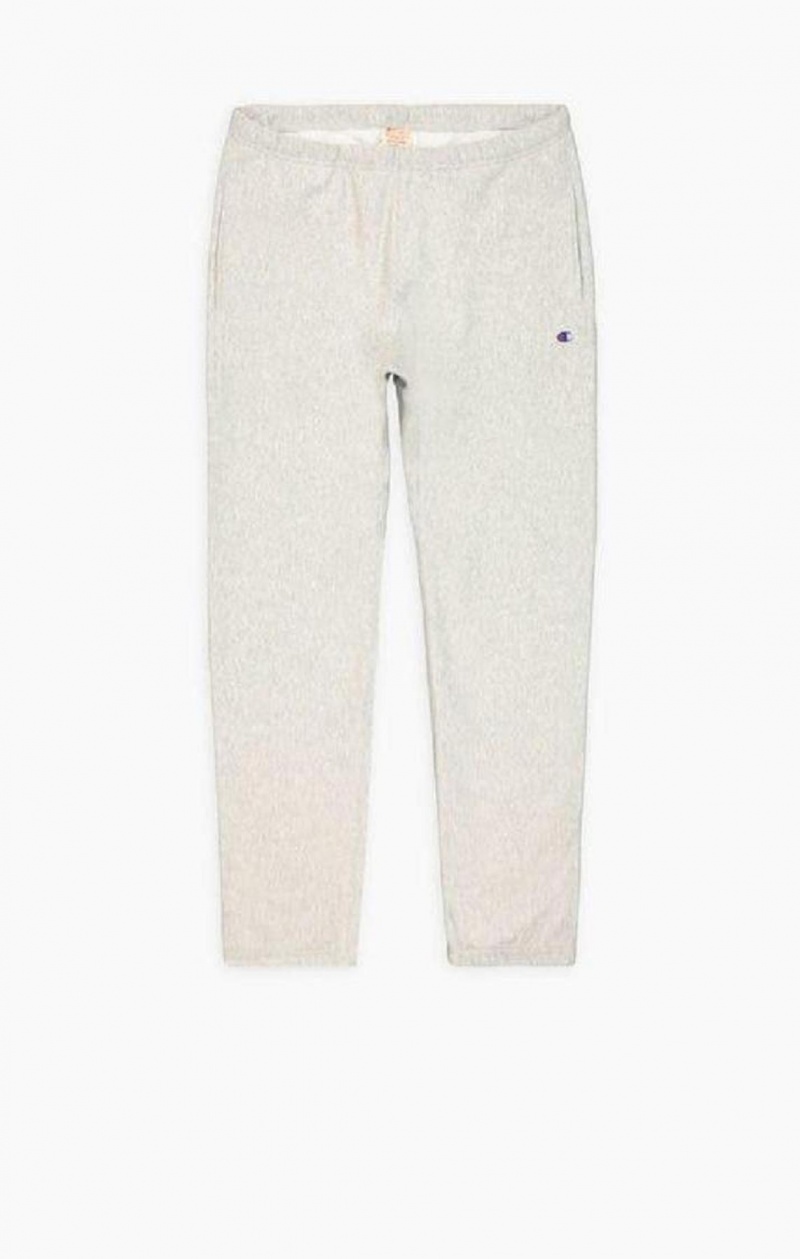 Champion Reverse Weave Joggers Joggingbukser Herre Lysegrå | 6473-BOLJD