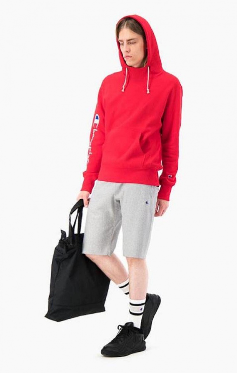 Champion Reverse Weave Long Shorts Shorts Herre Lysegrå | 3081-YRXQB