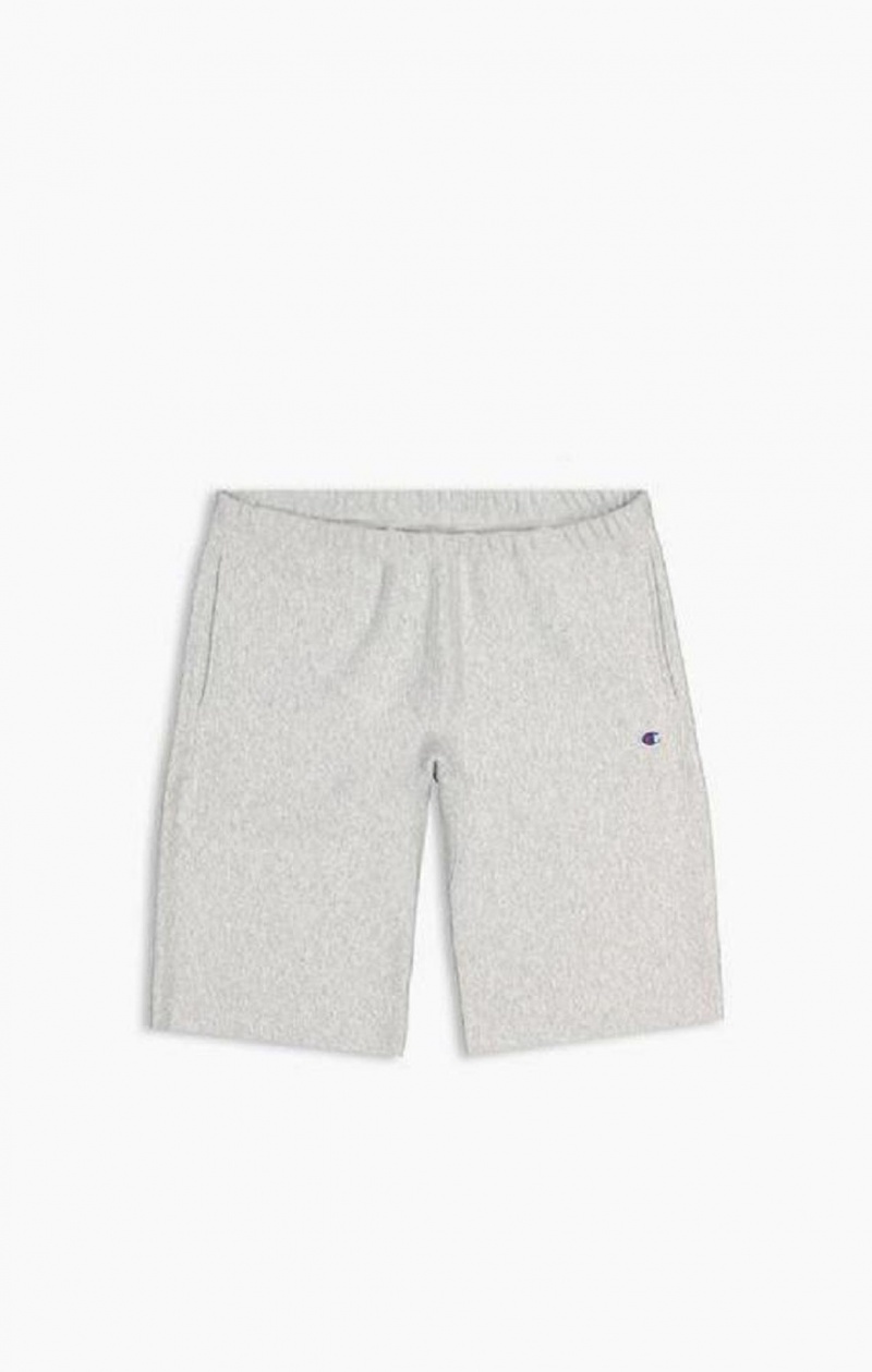 Champion Reverse Weave Long Shorts Shorts Herre Lysegrå | 3081-YRXQB