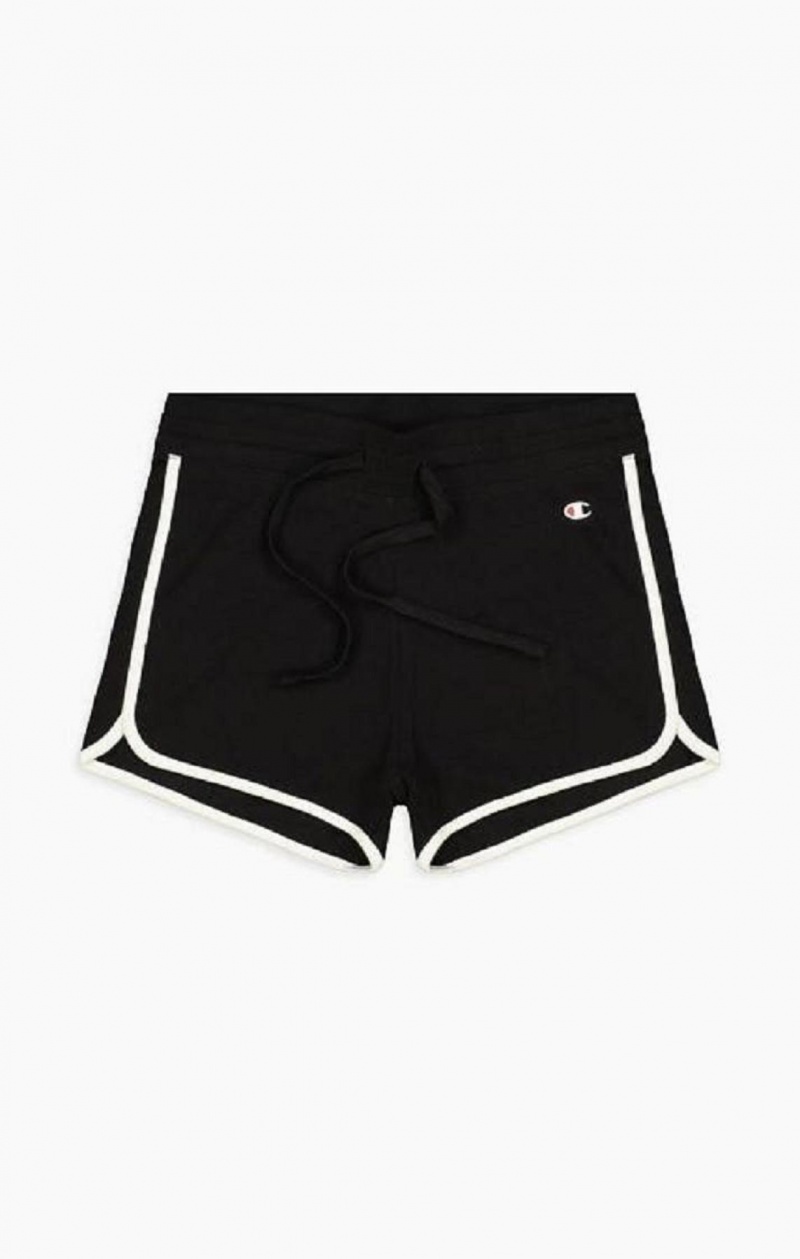 Champion Ribbet Runner Shorts Shorts Dame Sort | 0983-AVDTQ