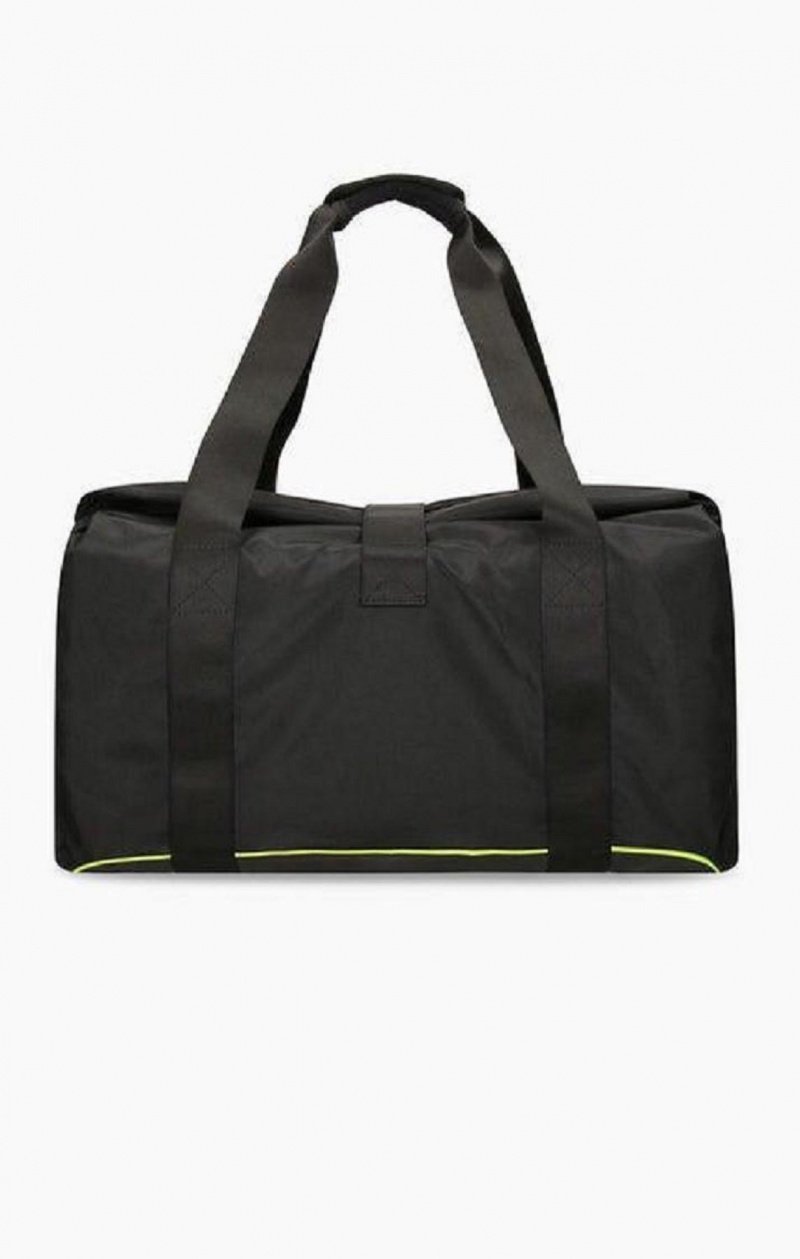 Champion Roll Top Neon Outline C Logo Duffle Bag Tasker Dame Sort | 4138-OJQGA