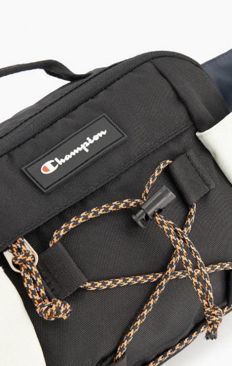 Champion Script Logo Coated Explorer Belt Bag Tasker Dame Grøn | 2365-RIXND