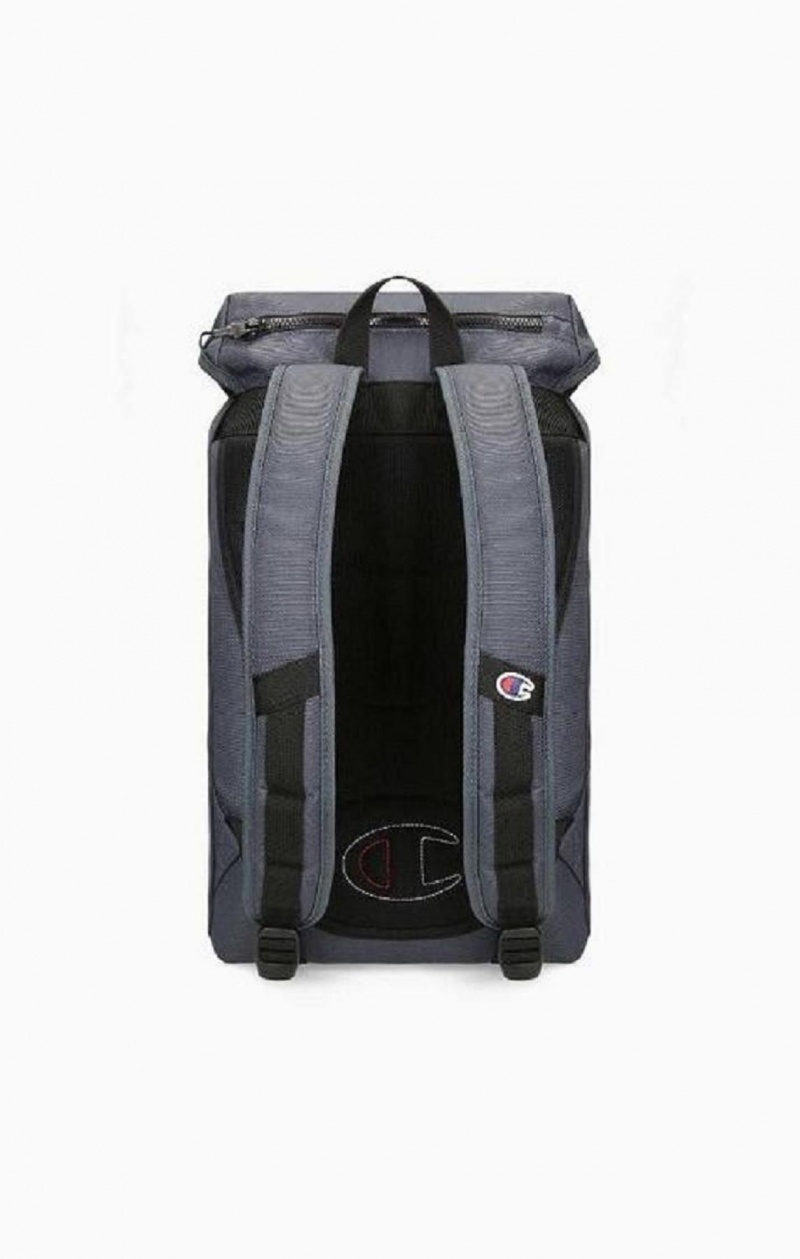 Champion Script Logo Přezkou Front Backpack Tasker Dame Mørketurkis | 3916-VADYI