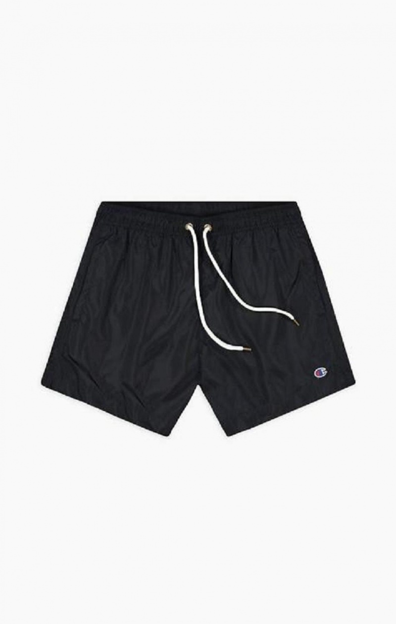 Champion Small C Logo Swim Shorts Badetøj Herre Mørkeblå | 1587-VPIBS