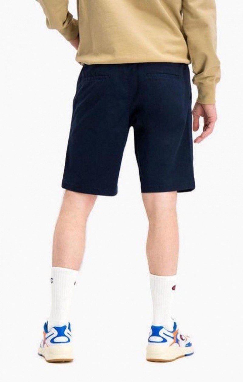 Champion Stretch Bomulds Twill Bermuda Shorts Shorts Herre Mørkeblå | 1536-PLOJN