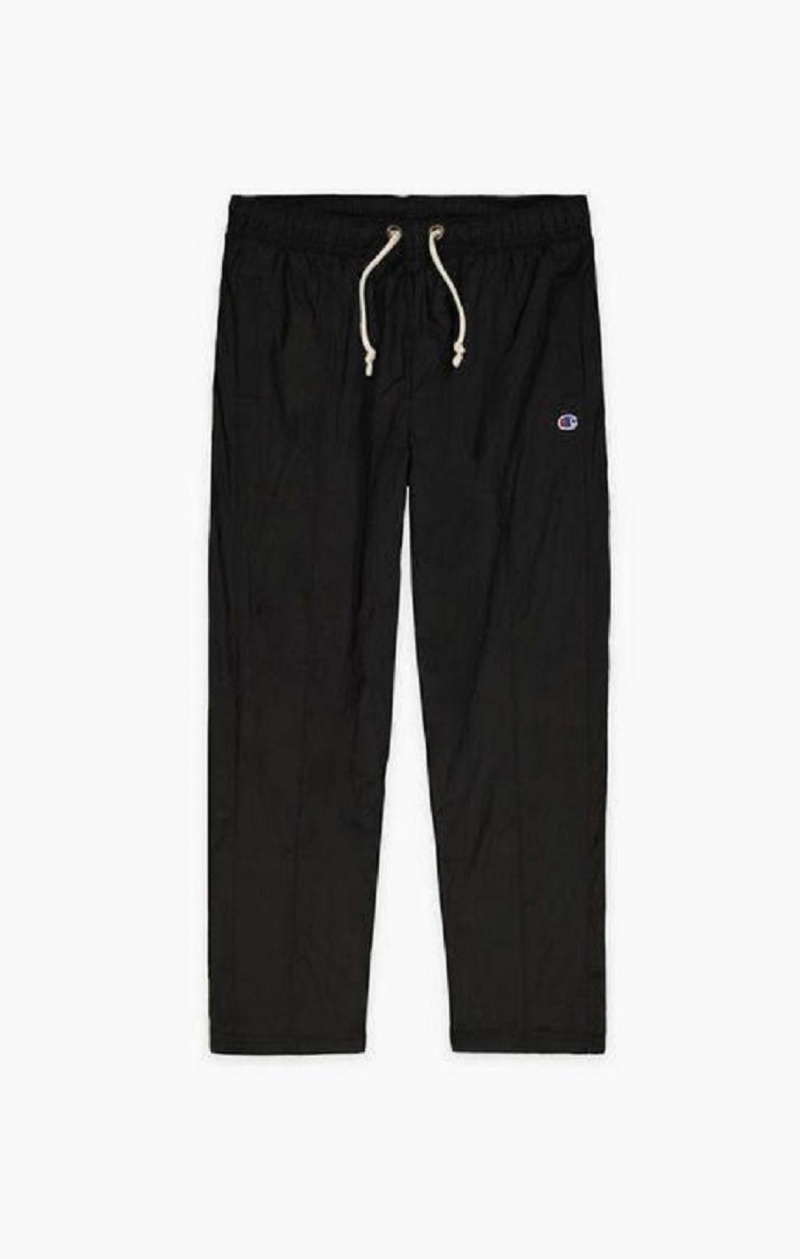 Champion Tape Detail Slim Fit Track Pants Joggingbukser Dame Sort | 3826-WXJUV