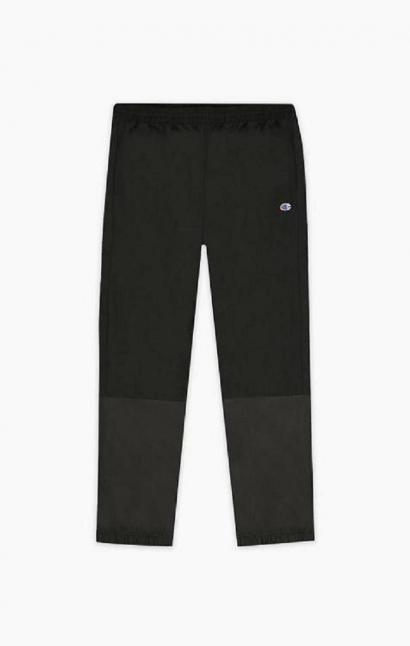 Champion Tonal Panel Tracksuit Trousers Træningsdragt Herre Sort | 6349-AVWBM