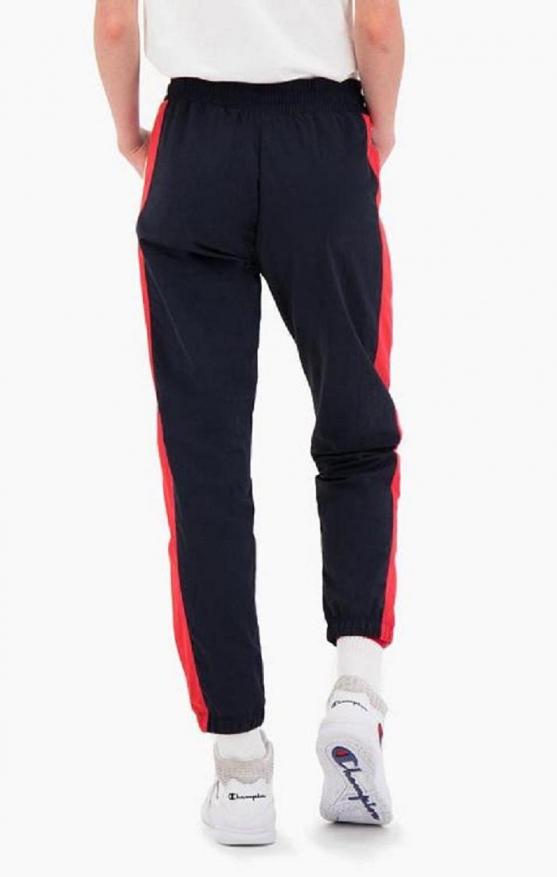 Champion Two Tone Stripe Seam Track Pants Joggingbukser Dame Mørketurkis | 3205-ROJWI