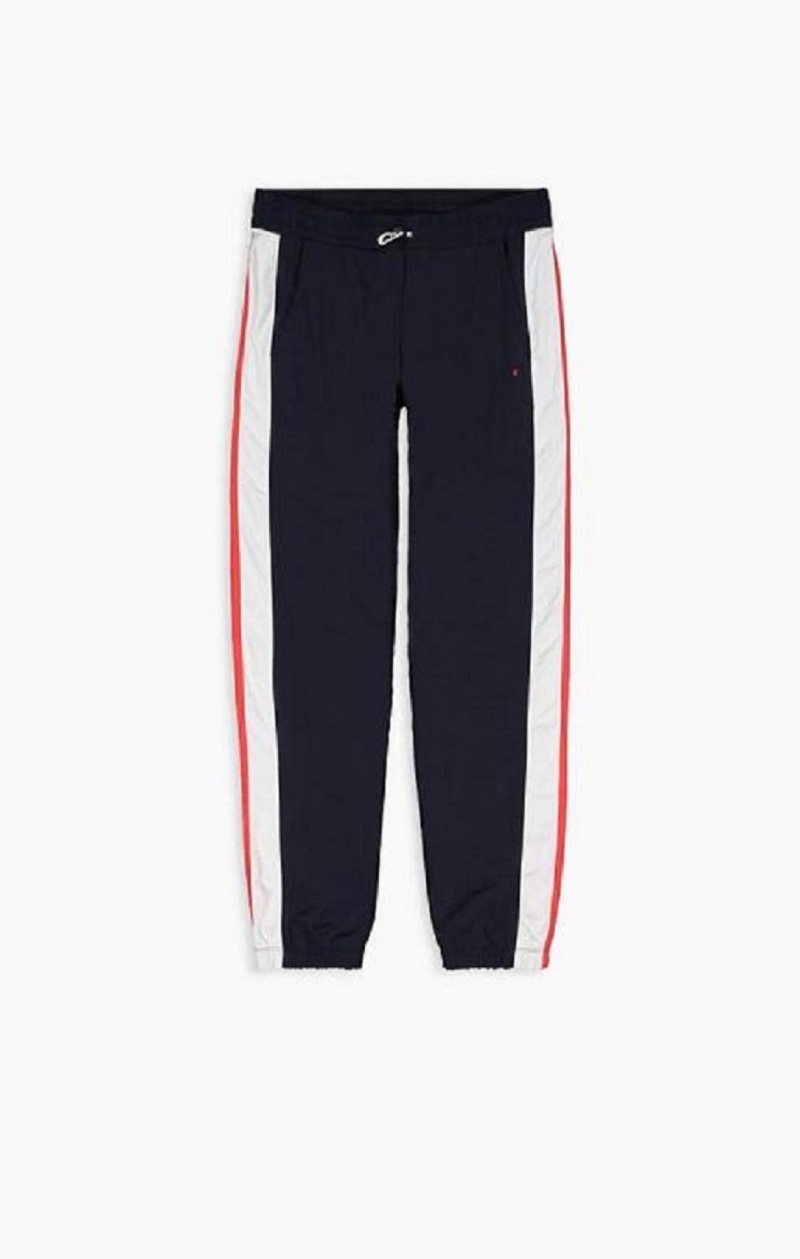 Champion Two Tone Stripe Seam Track Pants Joggingbukser Dame Mørketurkis | 3205-ROJWI