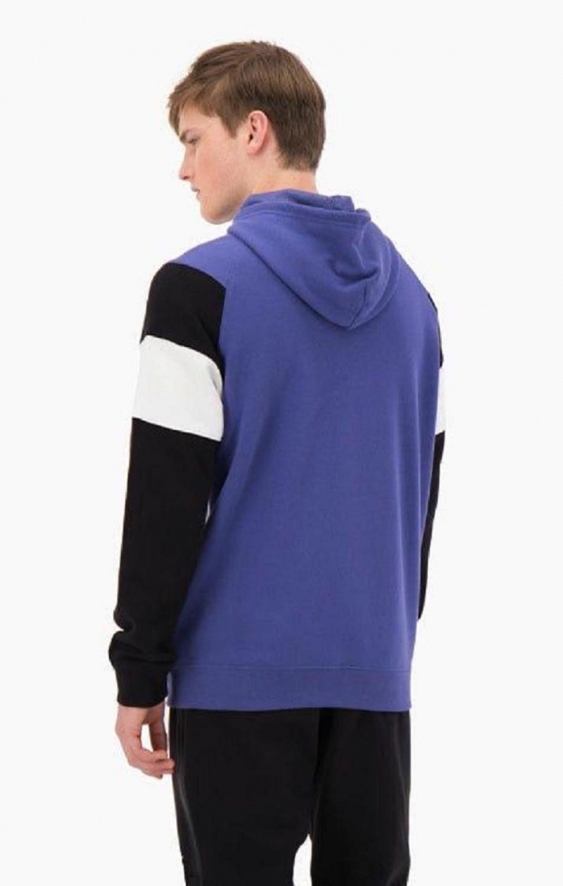 Champion Zip-Up Colour Block Bomulds Terry Hætte Jacket Hættetrøje Herre Lavendel | 9548-OBDEY